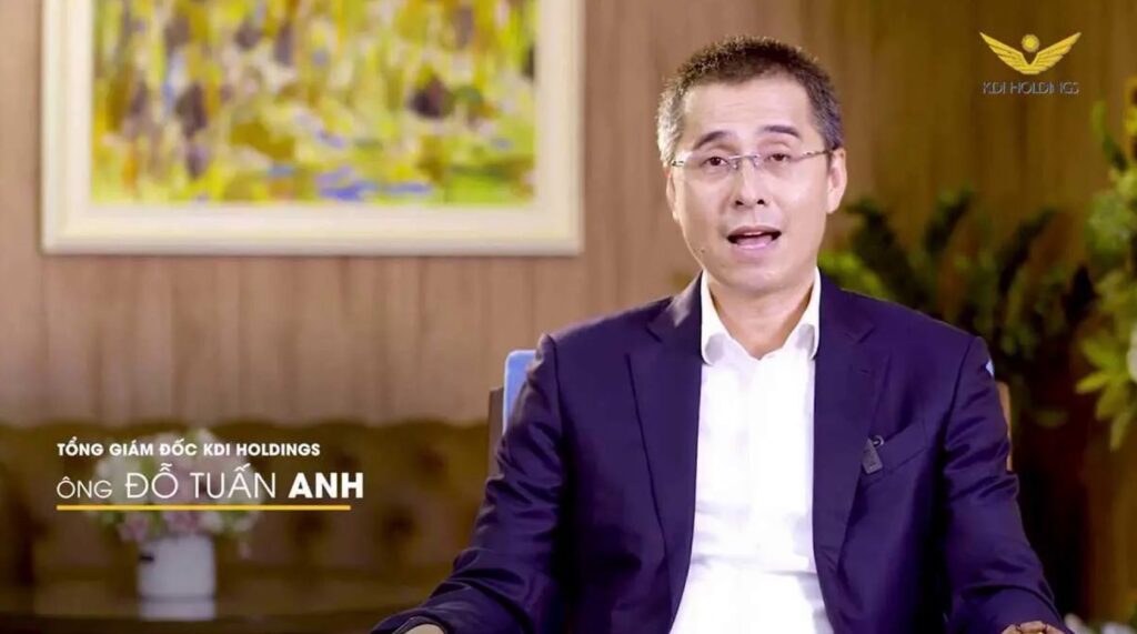 Ông Đỗ Tuấn Anh – Tổng Giám đốc KDI Holdings