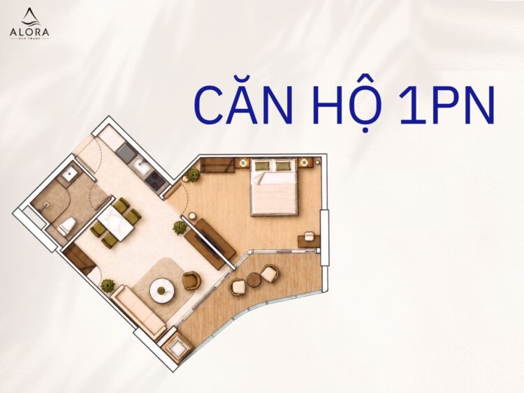 Mặt bằng chi tiết căn hộ 01PN