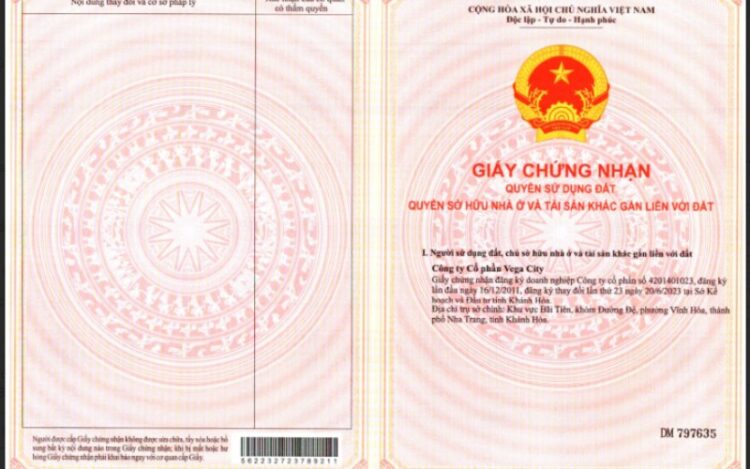Pháp lý Alora Nha Trang - Hoàn thiện, minh bạch